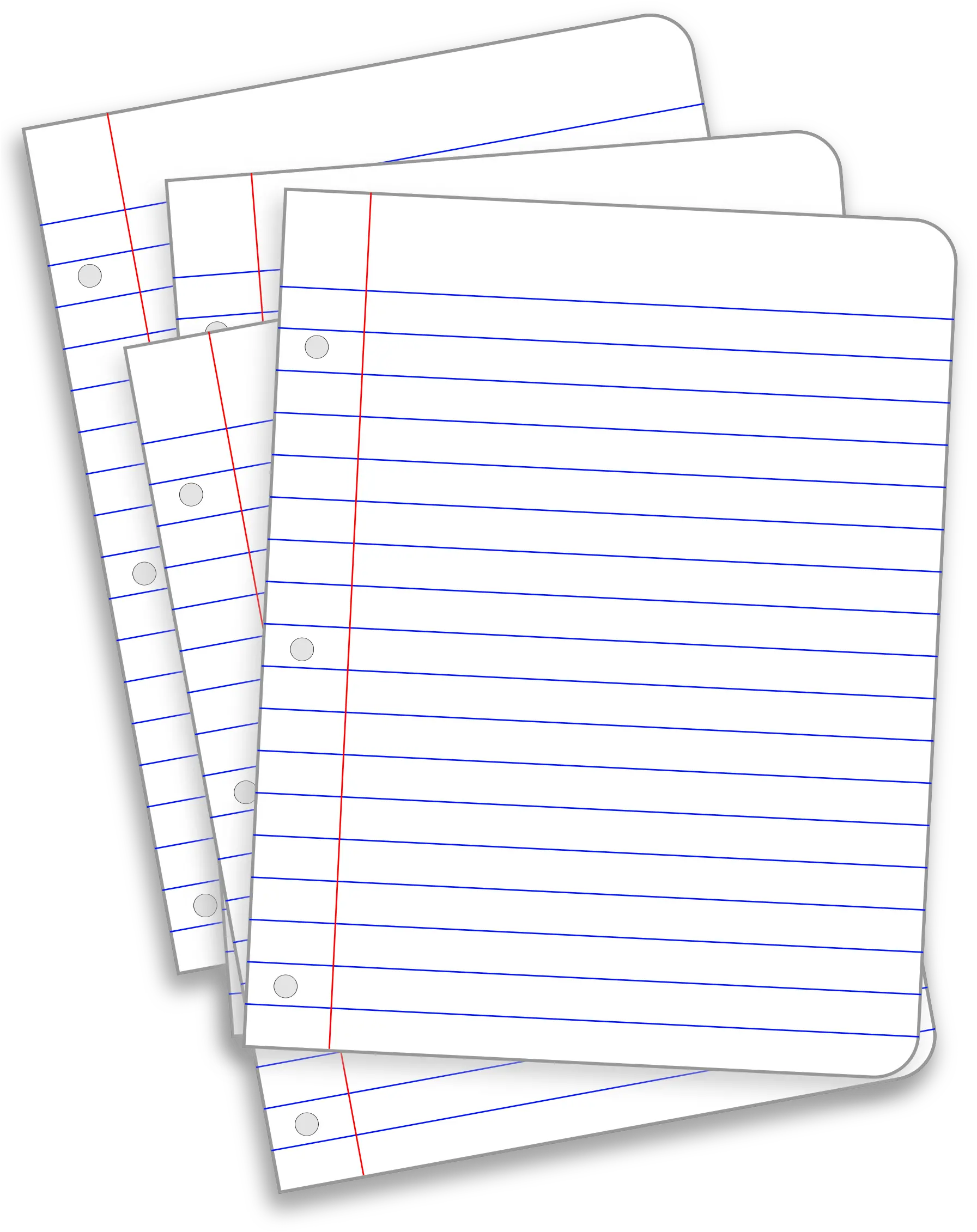 Note Clipart Notebook Paper Paper Clipart Png Notebook Paper Png