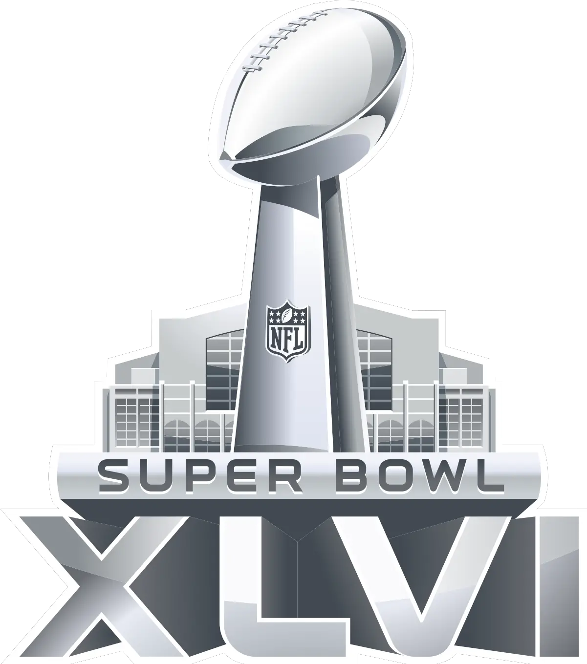 Super Bowl Xlvi Wikipedia Super Bowl Xlvi Logo Png Rob Gronkowski Png