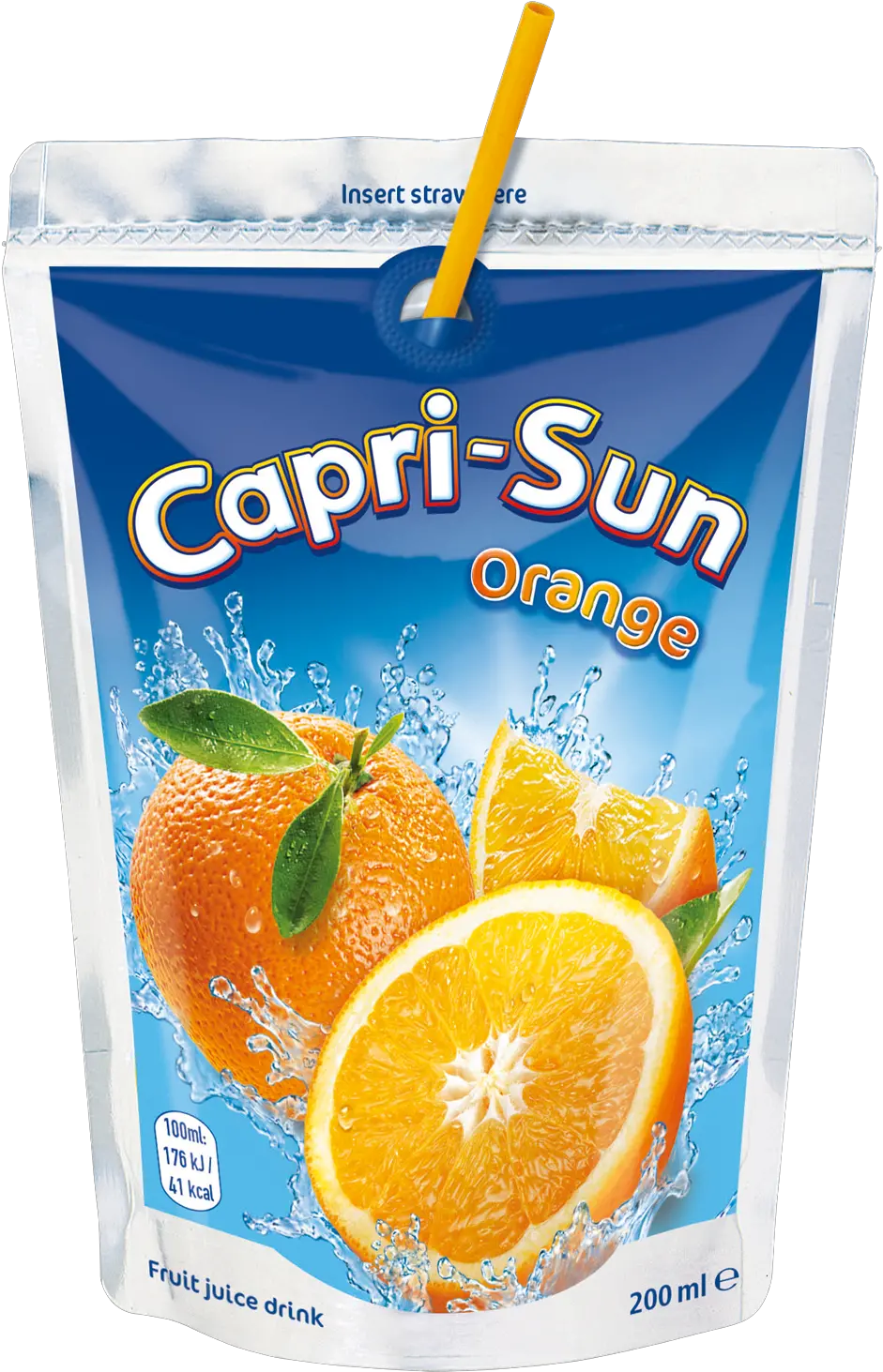 Capri Sun Orange 40 X 200ml Capri Sun Png Capri Sun Png