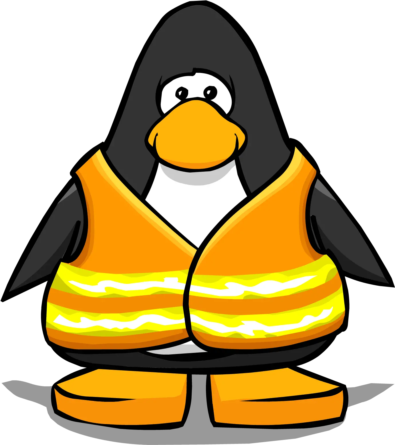 Mining Clipart Animated Club Penguin Safety Vest Png Black Belt Club Penguin Vest Png
