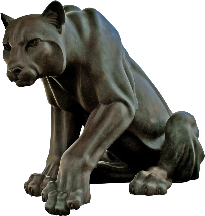 Download Free Png Leopard Sculpture Leopard Statue Png Sculpture Png