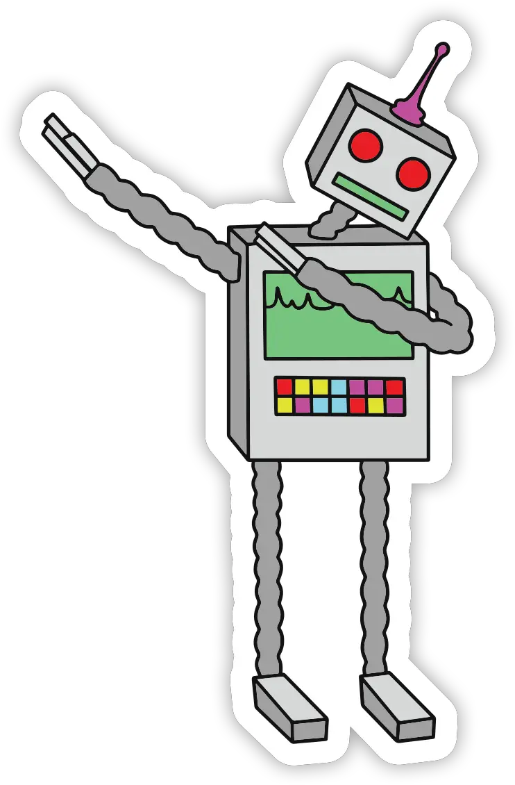 Robot Dab Sticker Robot Dab Png Dab Png