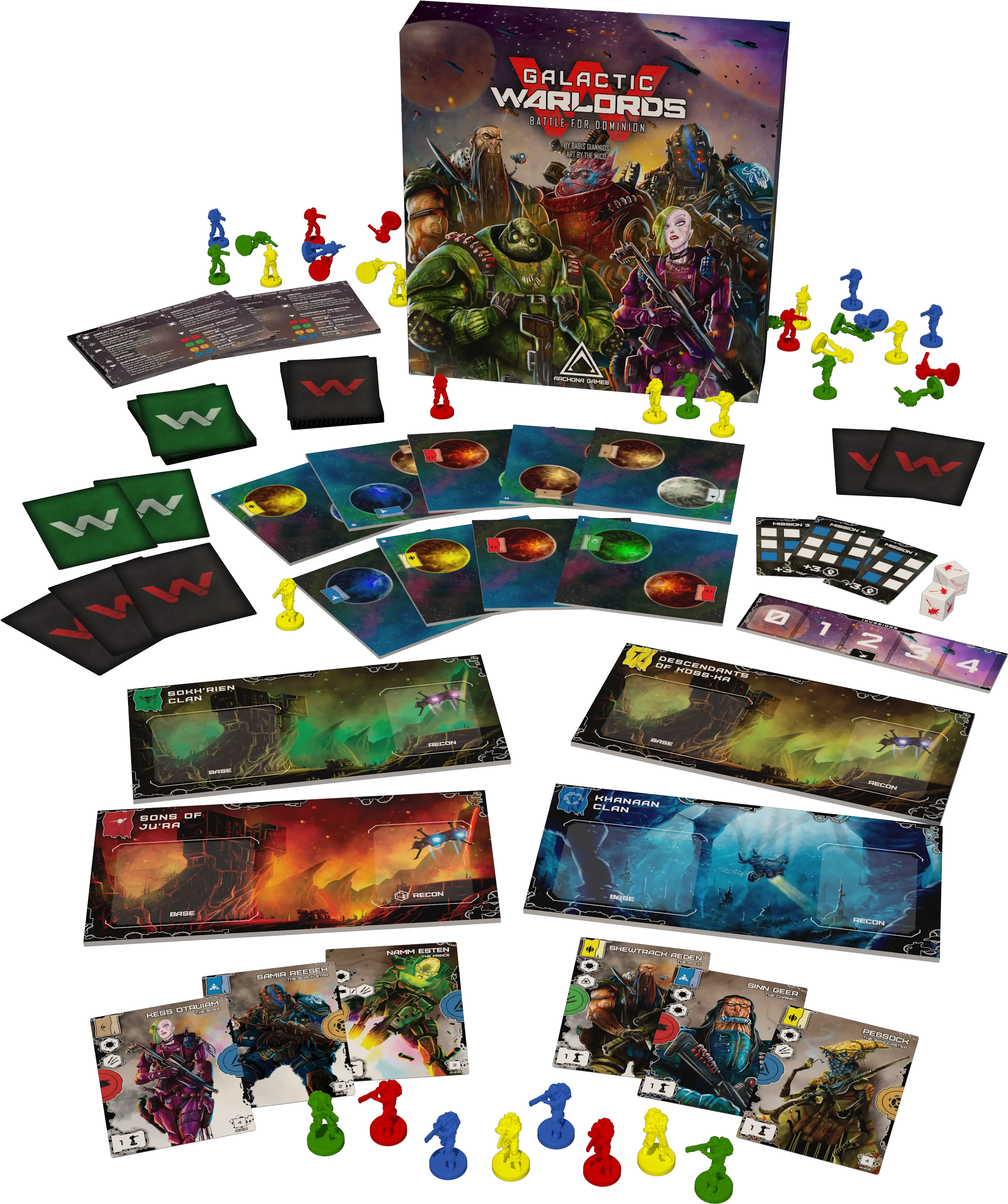Png Render 1 Contrast Brightness Archona Games Flyer Descendants Png