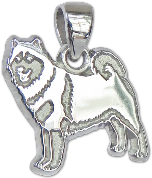 Sterling Silver Alaskan Malamute Pendant Head With Snowflake Alaskan Malamute Png Silver Snowflake Png