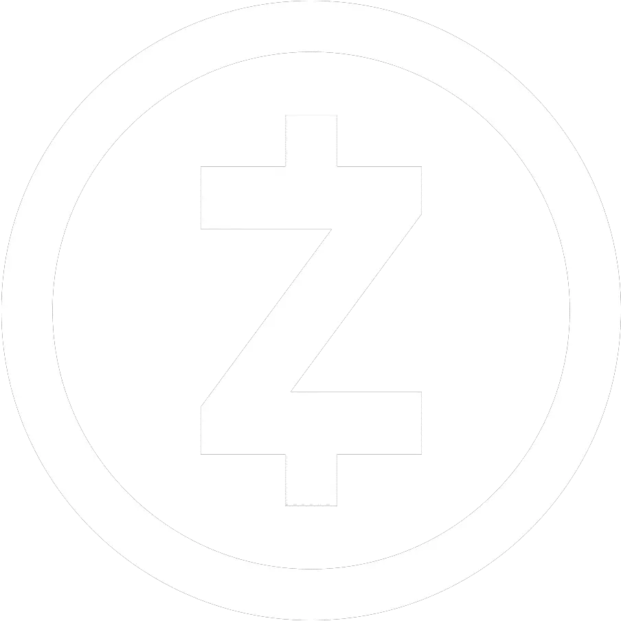 Zcash Media Kit White Pinterest Logo Png Pdf Icon Png