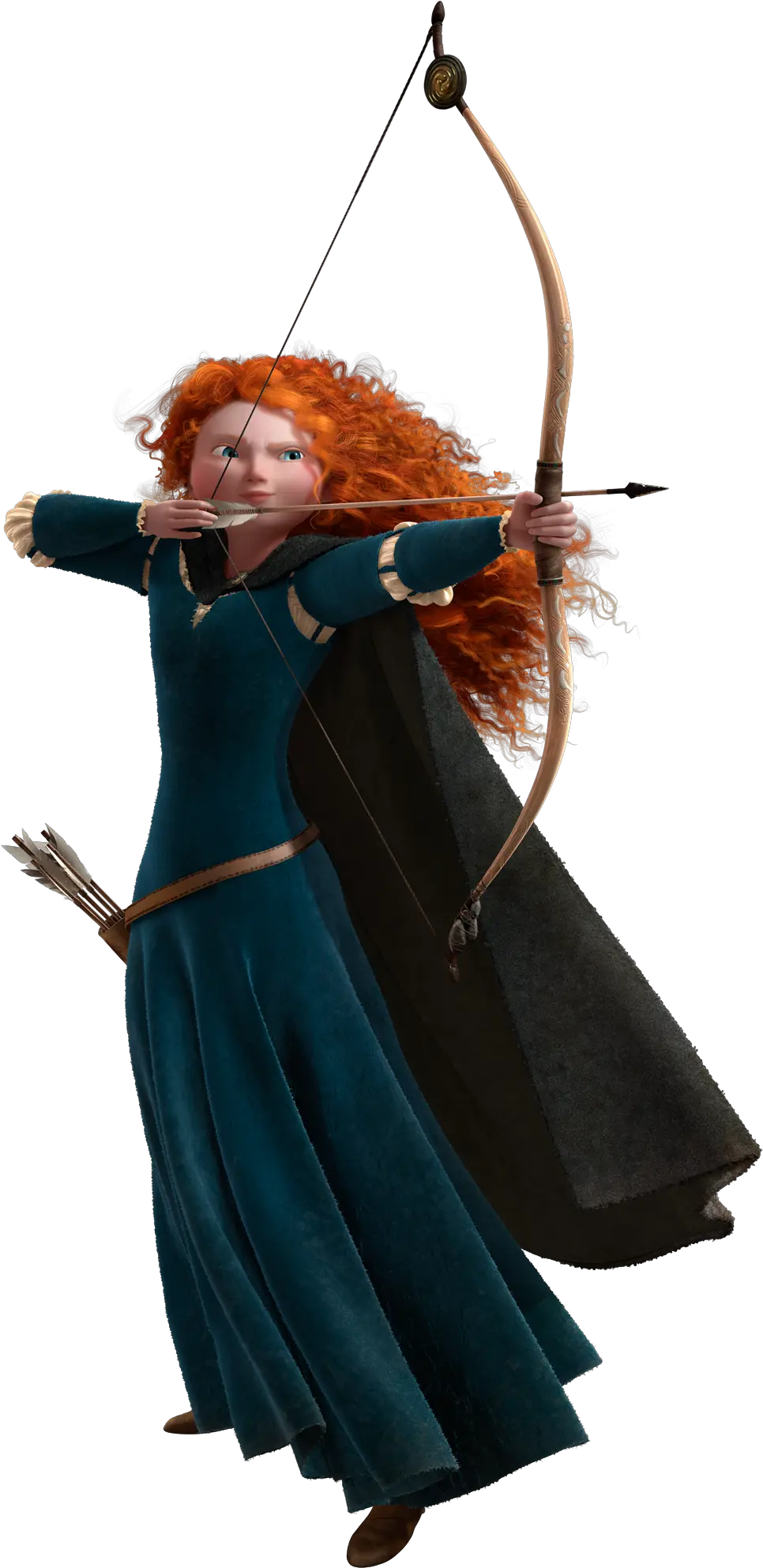 Meridas Bow Merida Bow And Arrow Png Brave Png