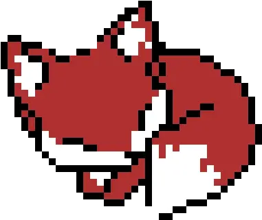 Kawaii Fox Nosepass Pokemon Pixel Art Png Kawaii Pixel Png