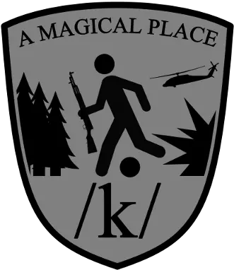 Kommando Radio Ka Magical Place Patch Png 4chan Logo