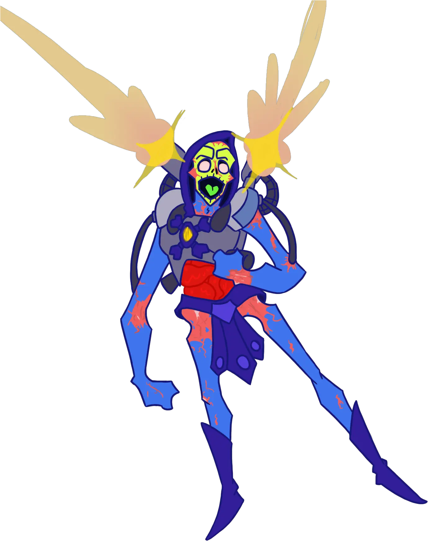 Image 43380 Gamedoom Revenant Skeletor Streamerjoel Clip Art Png Skeletor Png