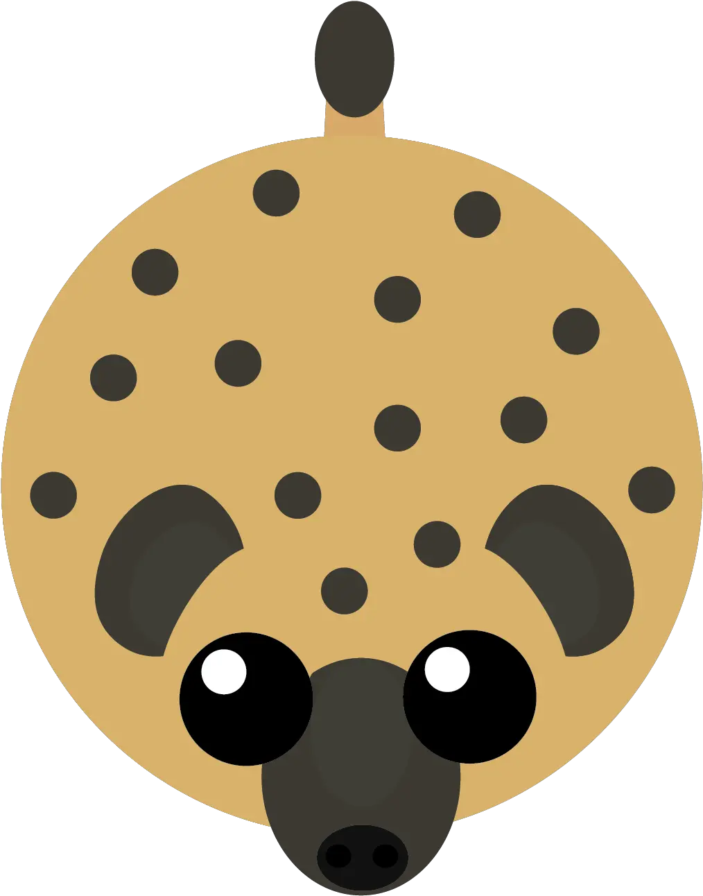 Spotted Hyena Mopeio Mope Io Desert Animals Png Hyena Png