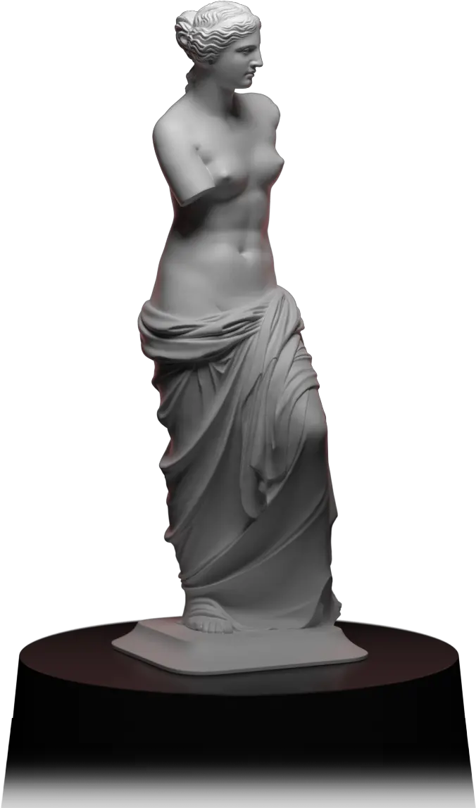 Venus De Milo U2013 Loartz Statue Png Venus Transparent