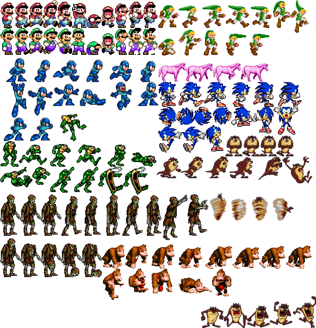 Mega Man Sprite Png Mega Man Sprite Sheet Sheet Png