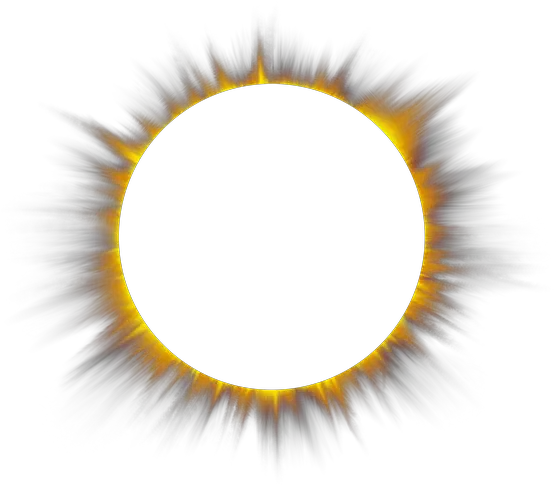 Solar Eclipse Halo Dot Png Solar Eclipse Png