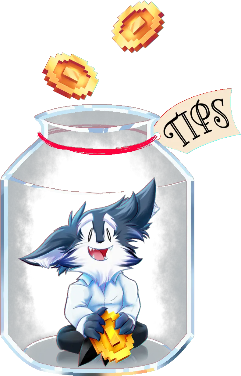 Download Hd Tip Jar Transparent Png Furry In A Jar Tip Jar Png