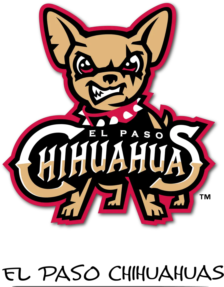 El Paso Chihuahuas Brandiose Funniest Minor League Baseball Team Names Png Chihuahua Png