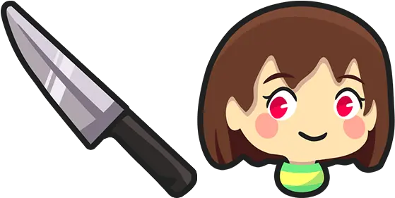 Undertale Chara Cursor U2013 Custom Undertale Chara Png Chara Transparent