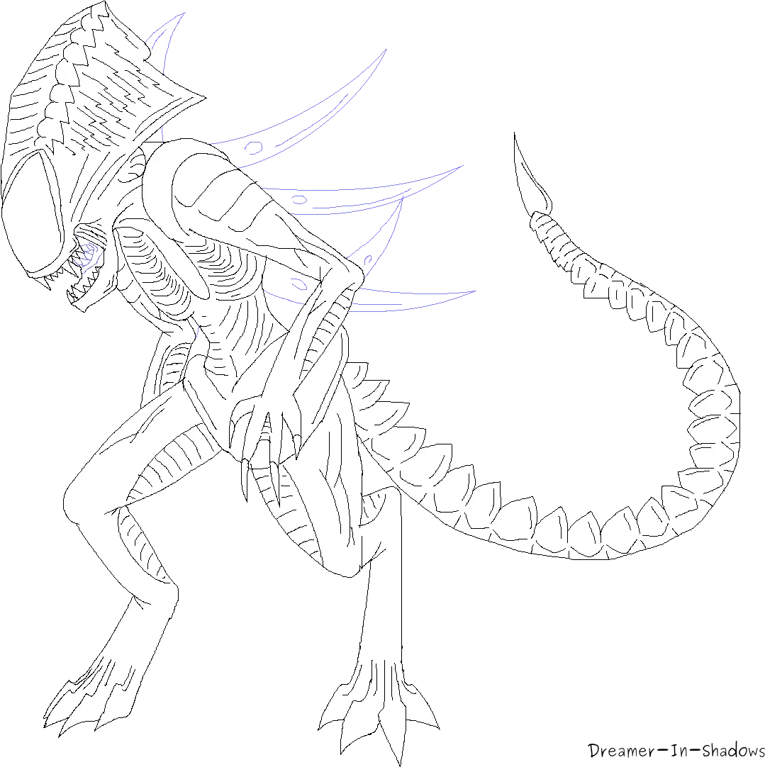 Alien Xenomorph Png Xenomorph Warrior Base Xenomorph Png