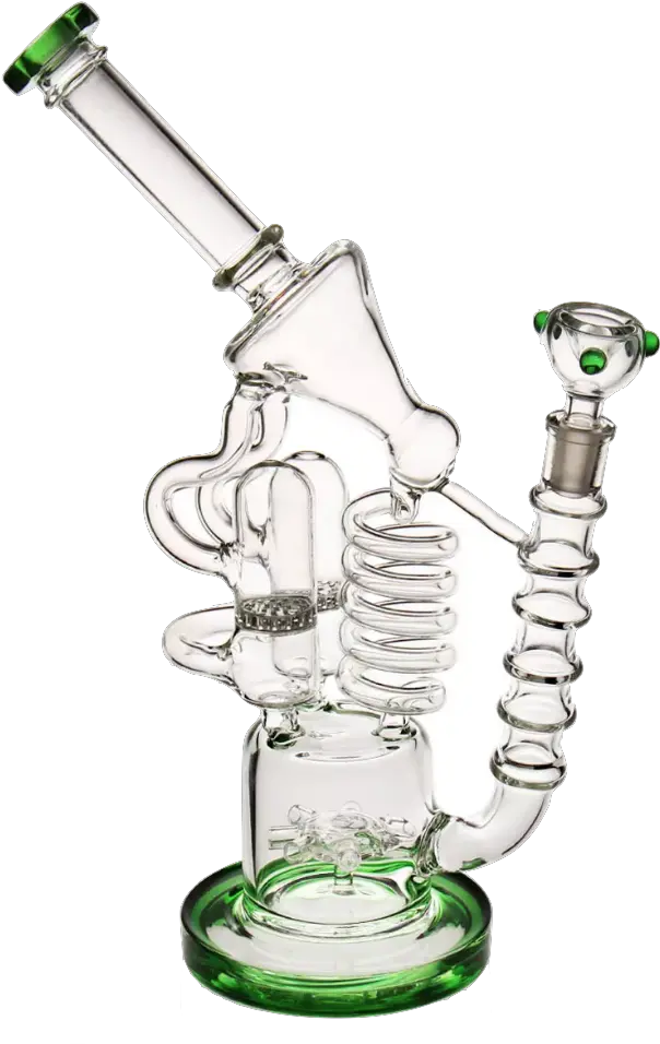 Smoke Multiple Loop Filtration Water Loop Bong Png Bong Png