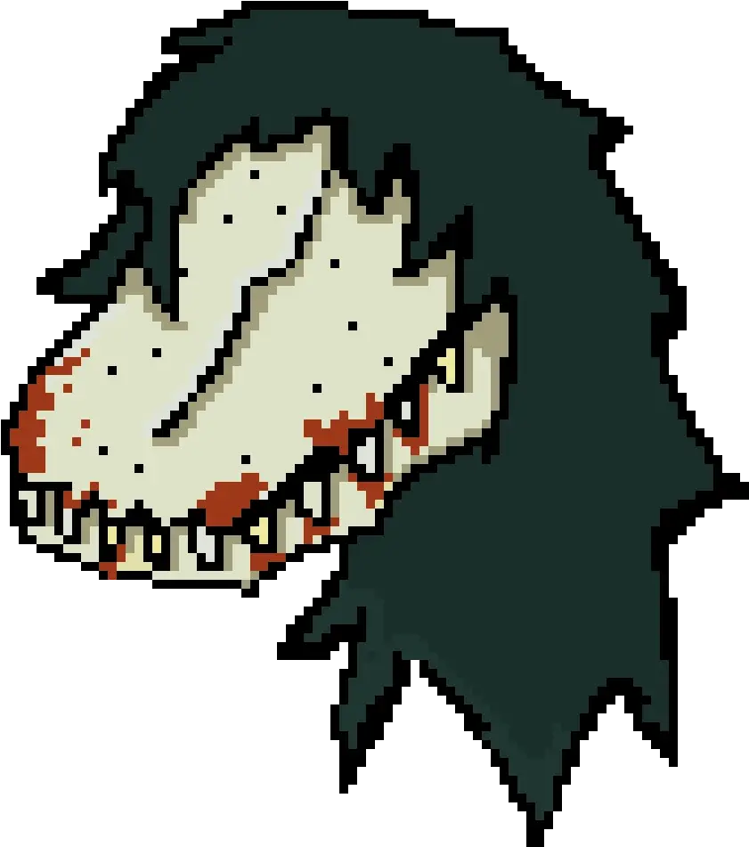 Scp 682 Mask Pixel Art Maker Scp 682 Pixel Art Png Scp Png