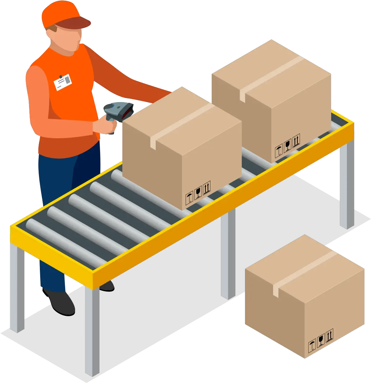 Download Hd Fulfilment Icon Warehouse Manager Vector Fulfilment Icon Png Manager Icon Download