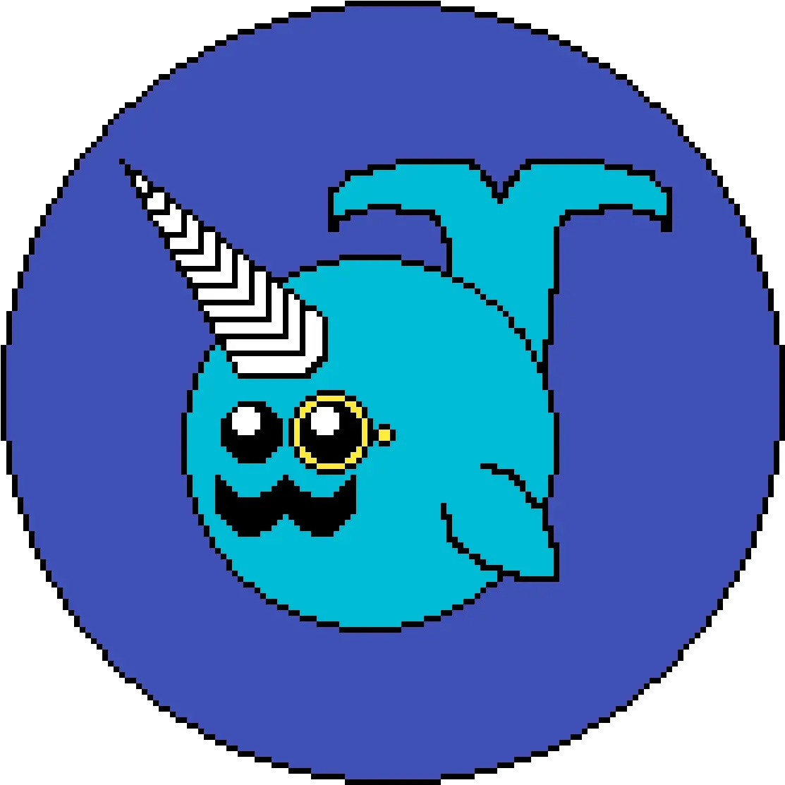 Download Fancy Narwhal Clip Art Png Narwhal Png
