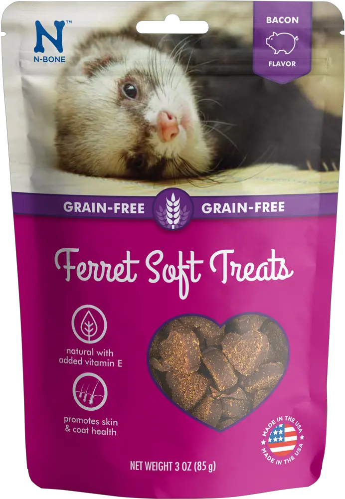 N Bone Ferret Soft Treats In Bacon Npicpet Ferret Vitamins Png Ferret Png