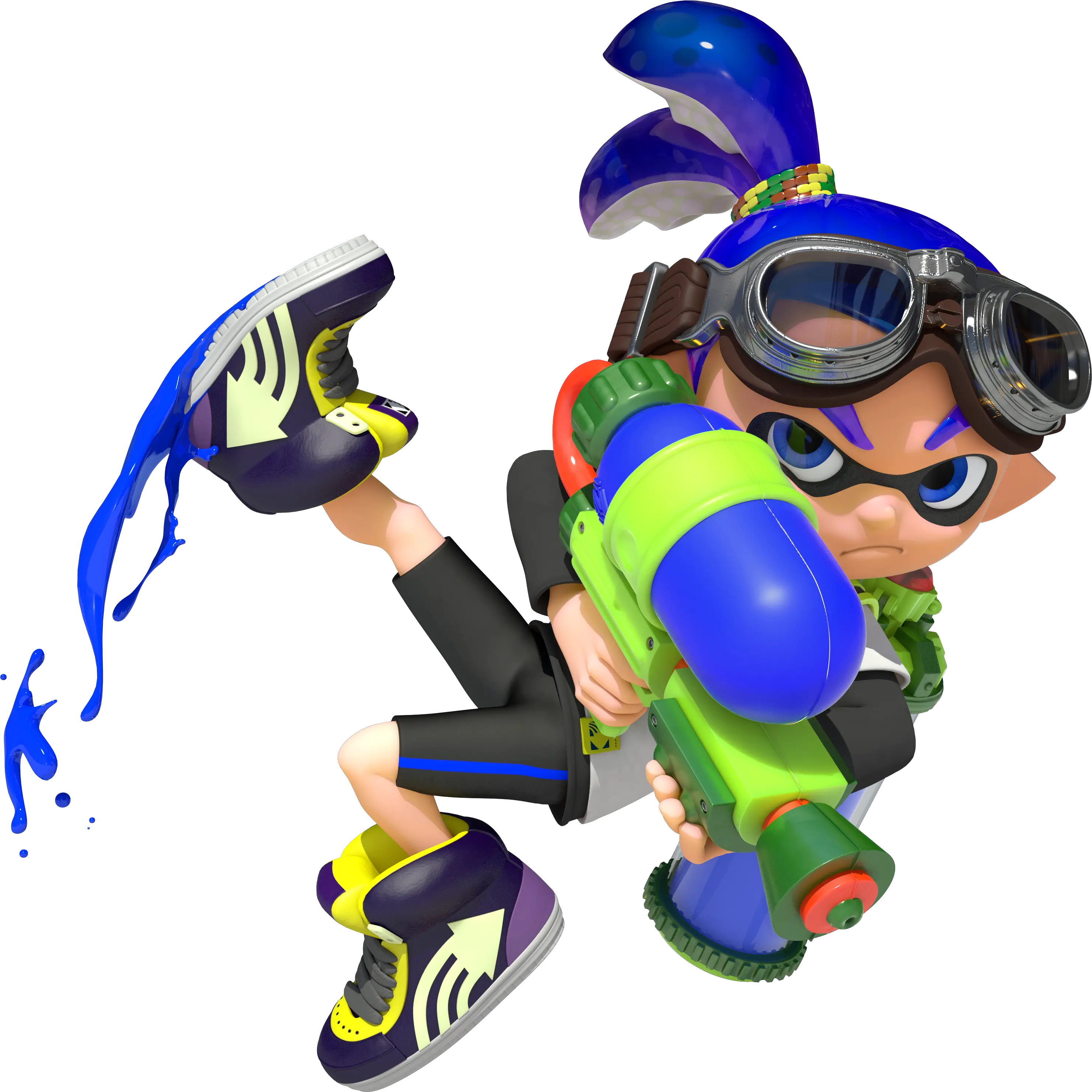 Download Inkling Boy Cg Art Splatoon 1 Inkling Boy Png Inkling Png