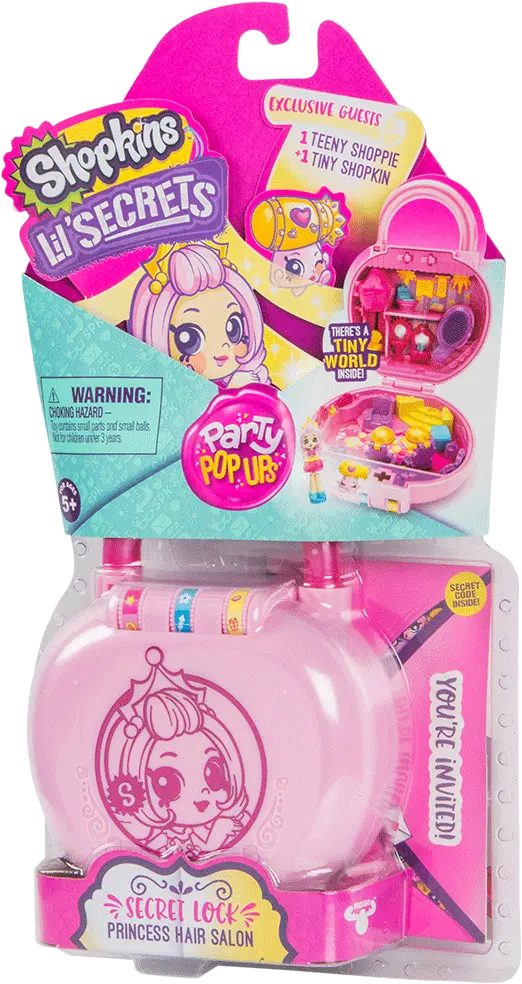 Lil Secrets Secret Lock Princess Hair Salon Shopkins Shopkins Lil Secrets Malaysia Png Shopkins Png Images