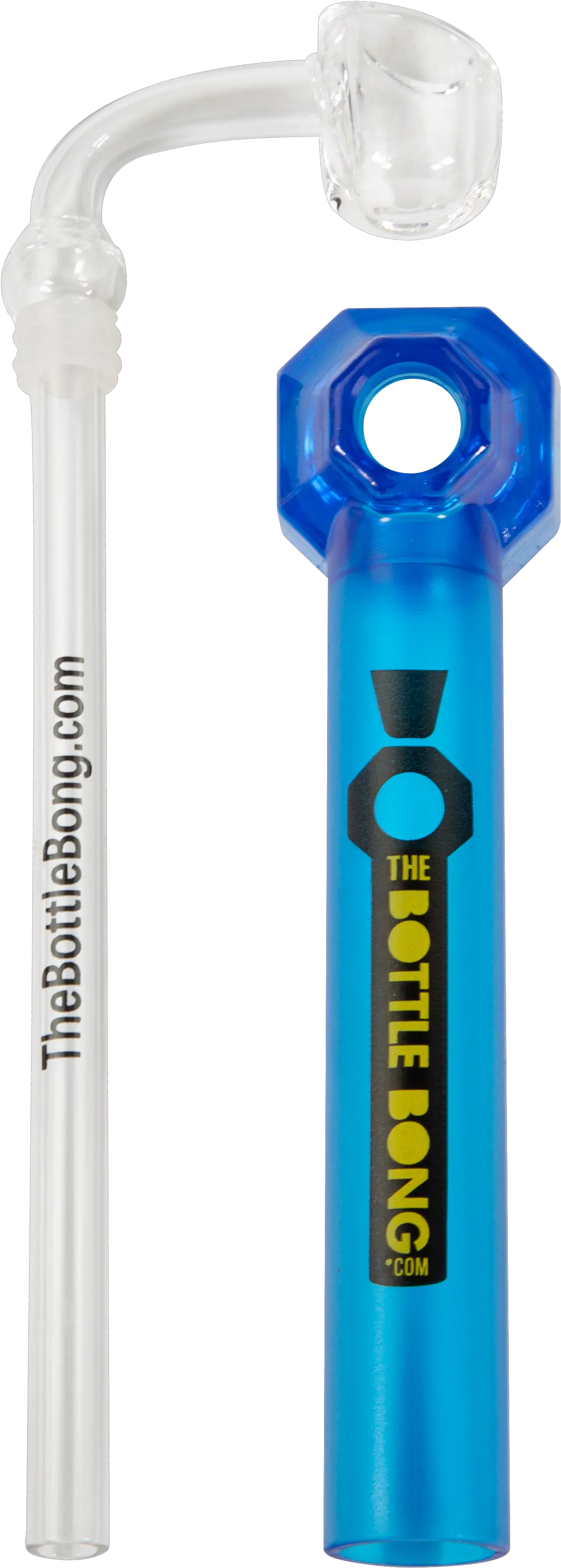 Bottle Bong Dab Rig Blue Cylinder Png Bong Transparent Png