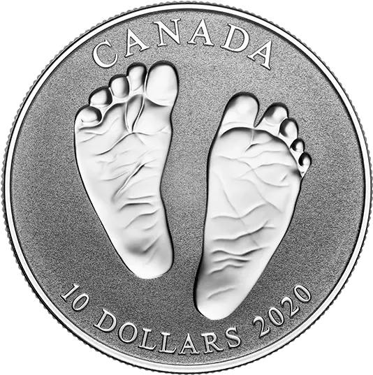 2020 Baby Gift Welcome To The World Silver Coin The Royal Coin Png Silver Coin Png