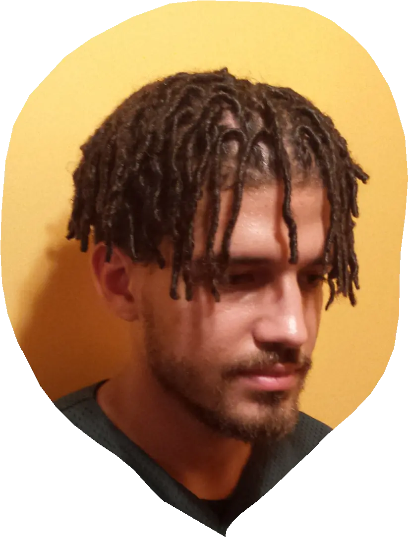 Download Mens Short Dreadlock Stlye Faux Locs On Men Png Dreads Png