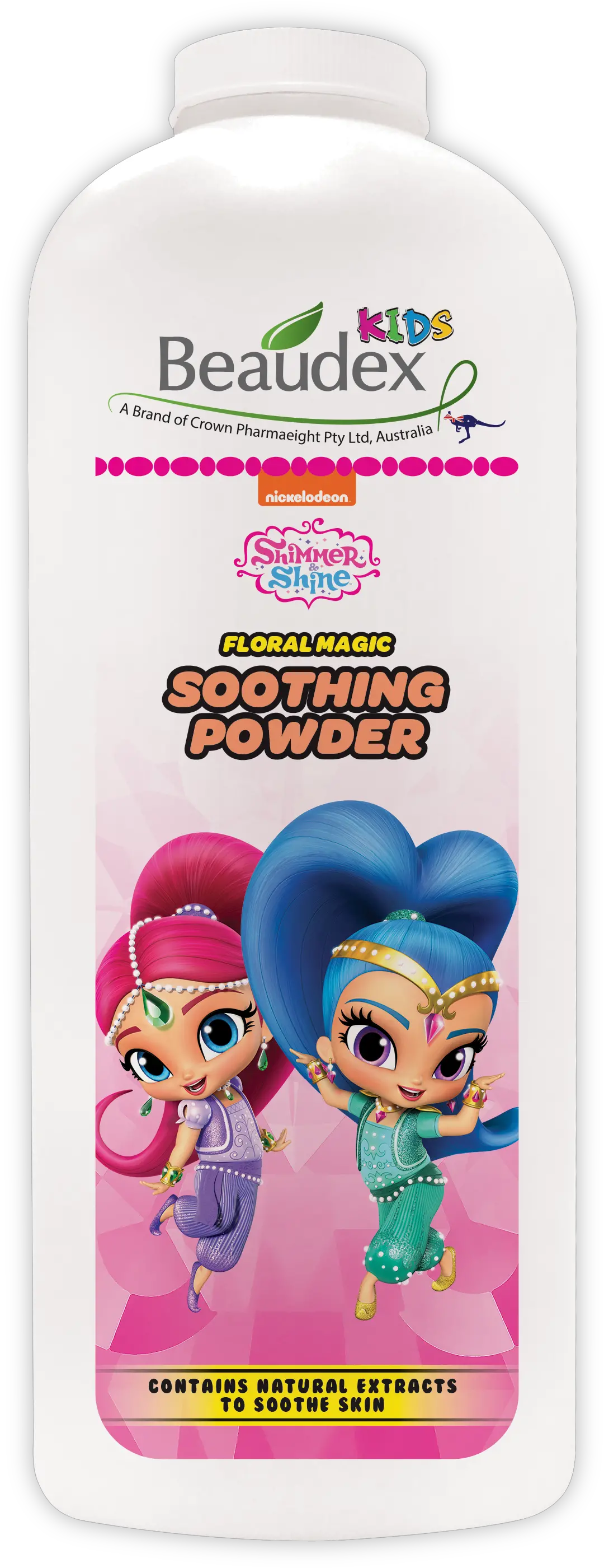 Beaudex Kids Soothing Powder Floral Magic Shimmer U0026 Shine Cartoon Png Shimmer And Shine Png