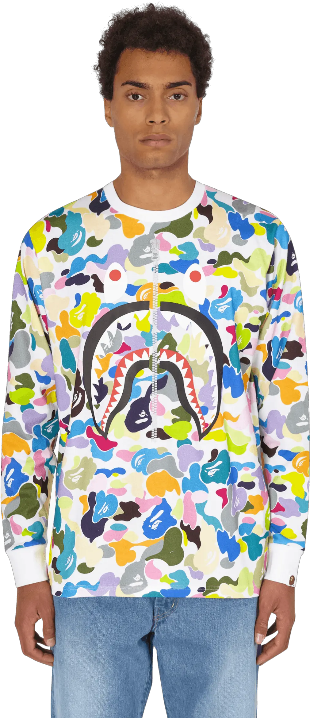 A Bathing Ape Long Sleeve Png Bape Shark Png