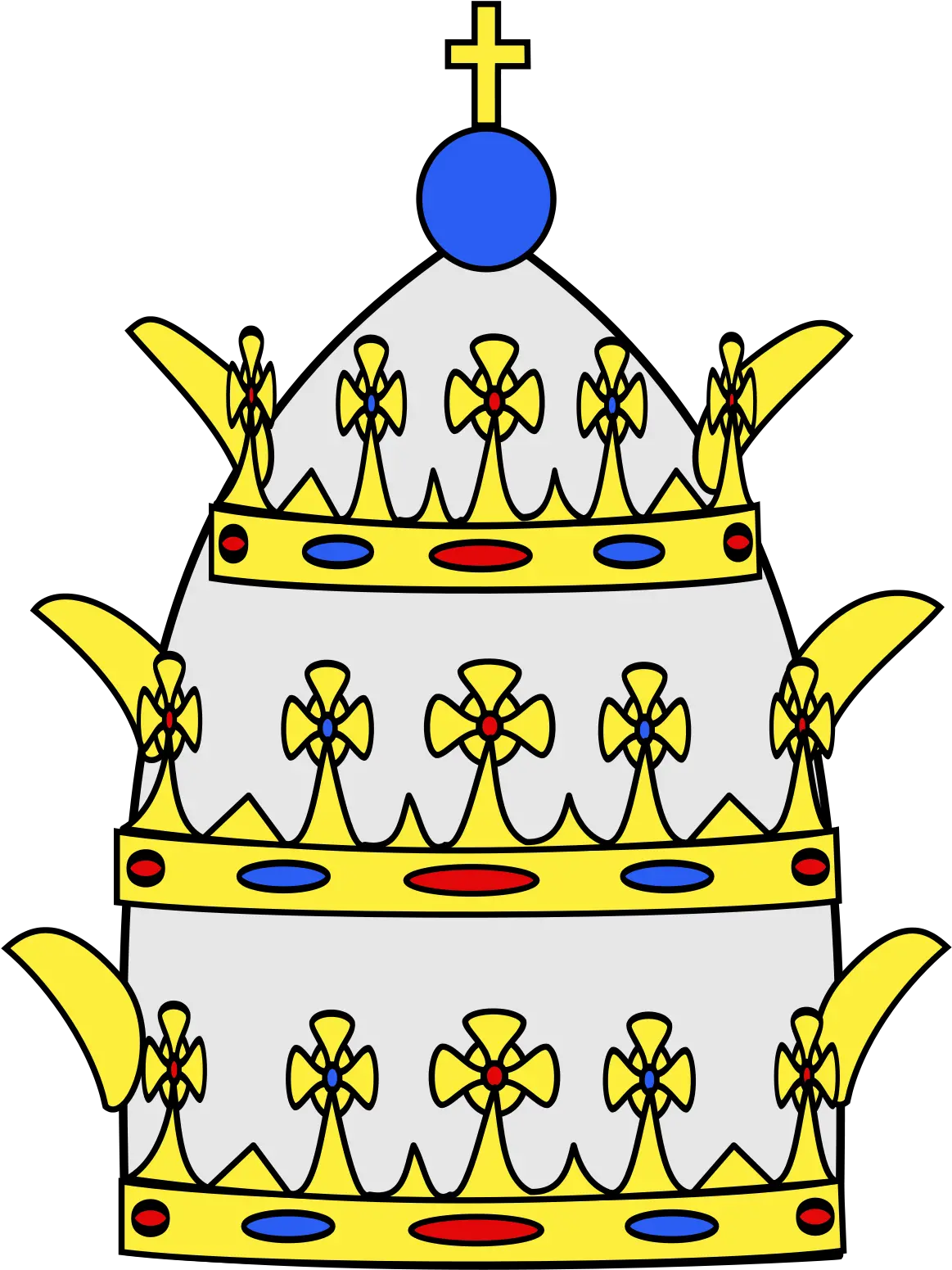 Papal Tiara Pope Pius Xii Coat Of Arms Png Tiara Transparent