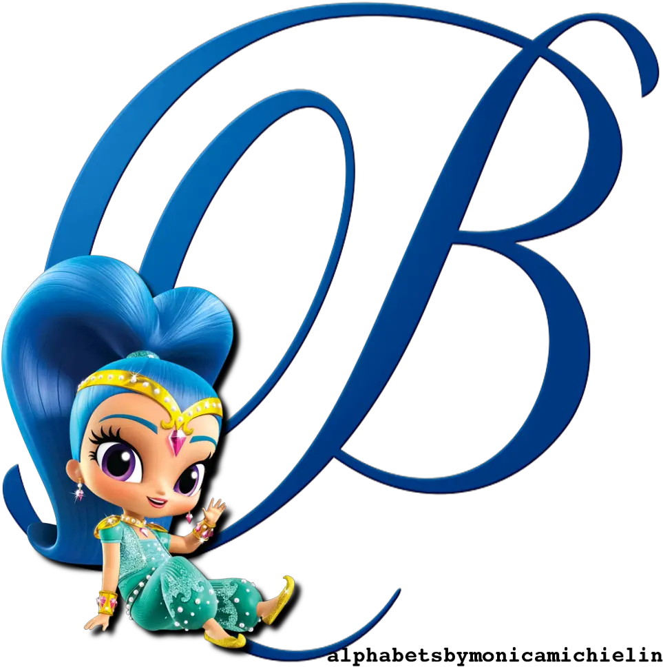 Blue Shimmer Shine Doll Cartoon Cartoon Png Shimmer And Shine Png