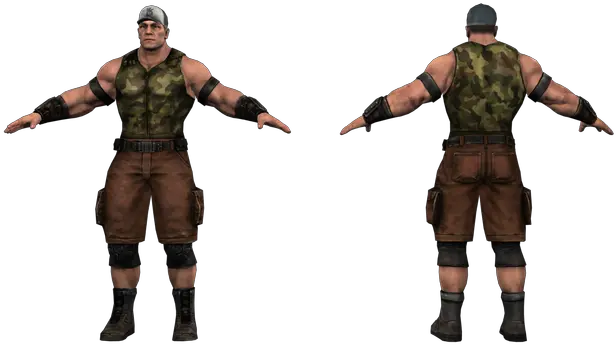 Mobile Wwe Immortals John Cena Soldier The Models Soldier Png Cena Png
