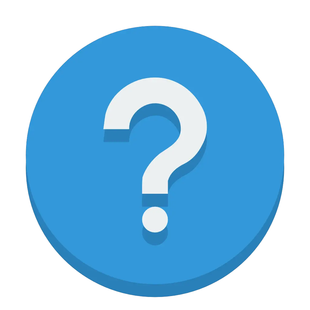 Question Mark Blue Png