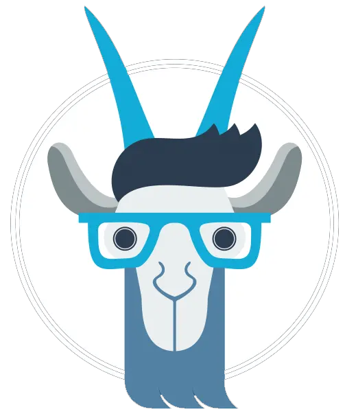 Download Hd Goat Or Goatee Vector Graphics Transparent Png Goat With Beard And Glasses Goatee Transparent