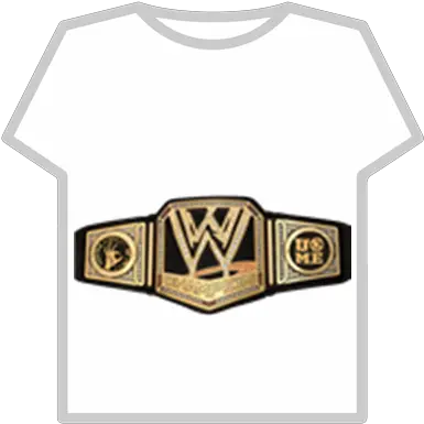 John Cena Wwe Championship Roblox Roblox Wwe Belt Png Wwe John Cena Logo