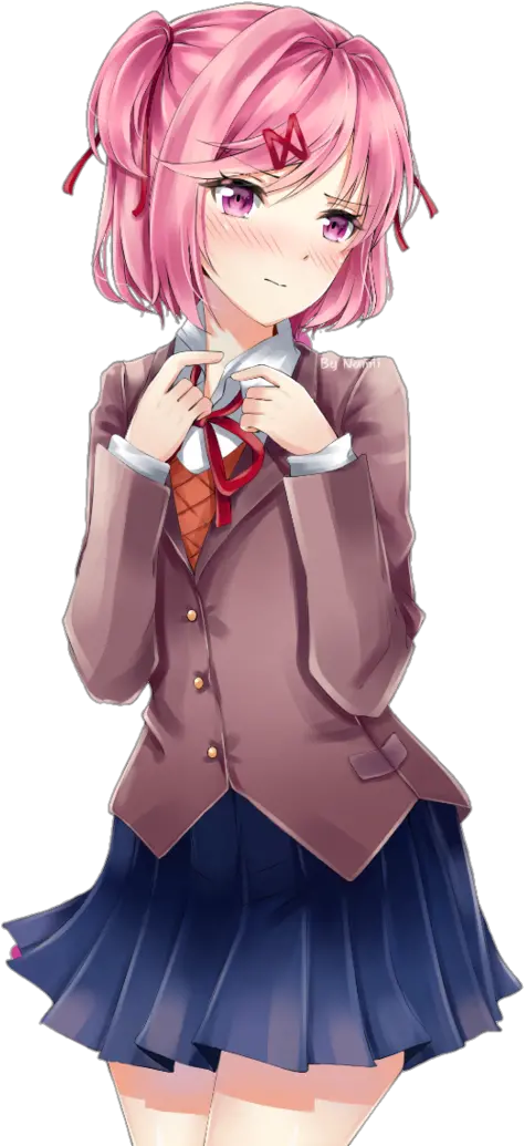 Doki Literature Club Png 7 Image Doki Doki Literature Club Sayori Doki Doki Literature Club Logo Png