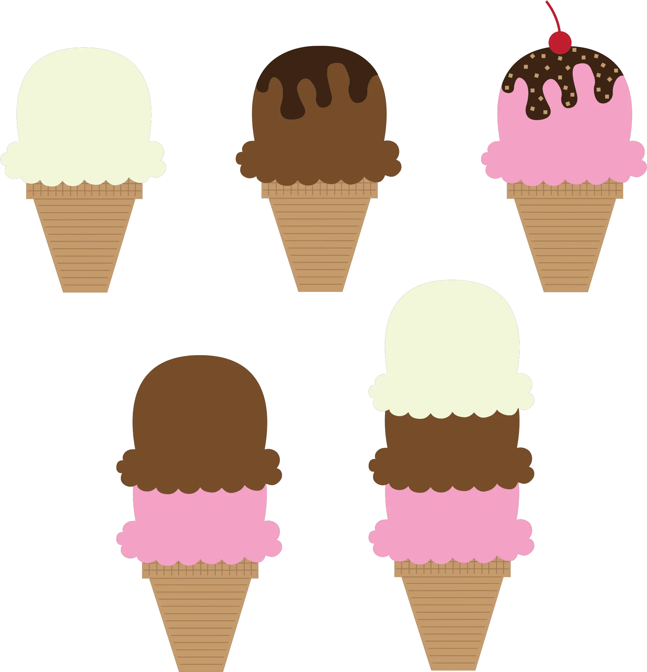 Various Flavors Ice Cream Ice Cream Clipart Png Icecream Png