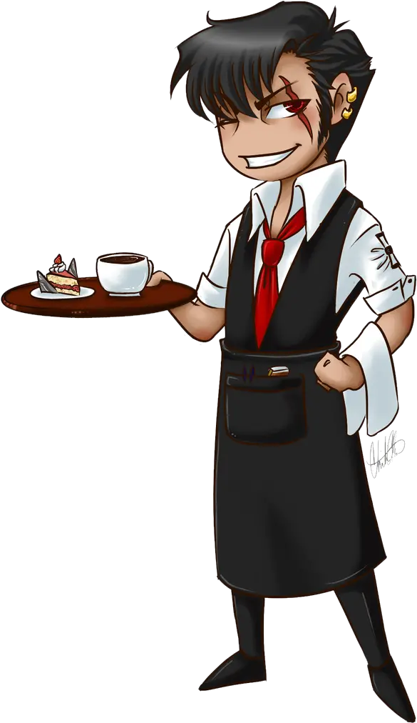 Download Waiter Png Image With No Cooking Competition Certificate Winner Waiter Png