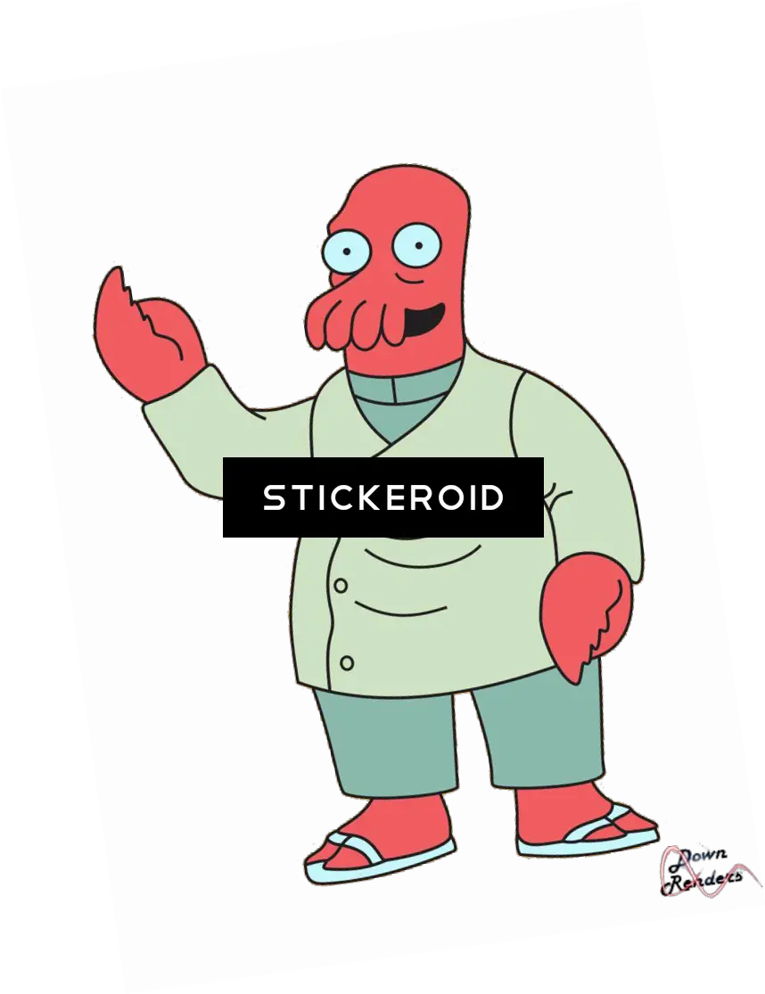 Download Futurama Fry Actors Heroes Dr Zoidberg Png Futurama Png