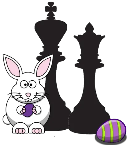 Download Free Chess Easter Clipart White Easter Bunny Chess Easter Png Easter Clipart Png