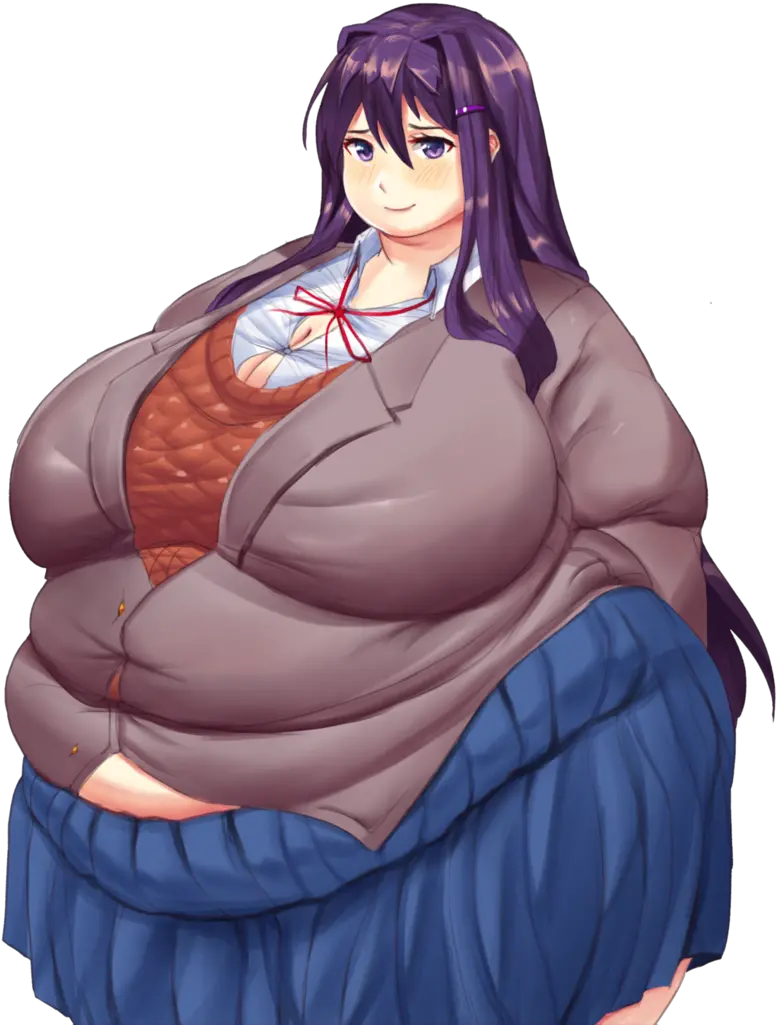 Yuri Fat Doki Doki Literature Club Png Doki Doki Literature Club Png