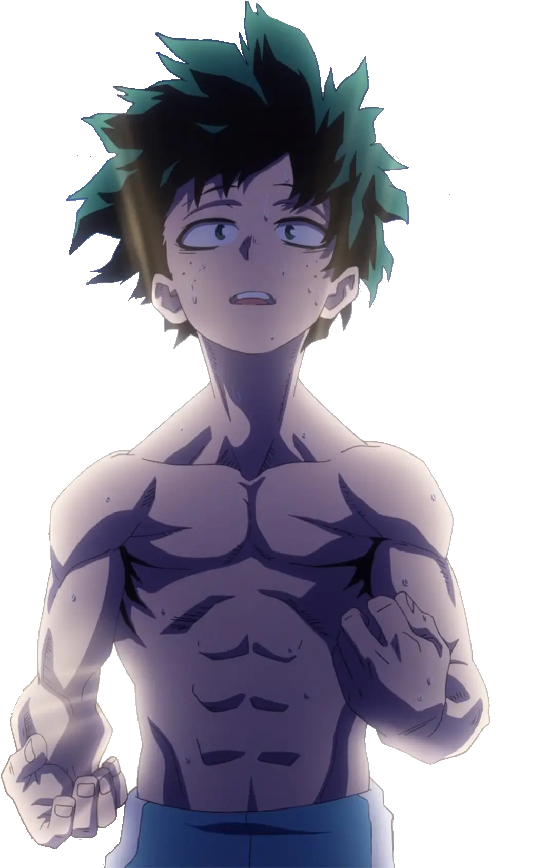 My Hero Academia Series Deku Workout Png Deku Png