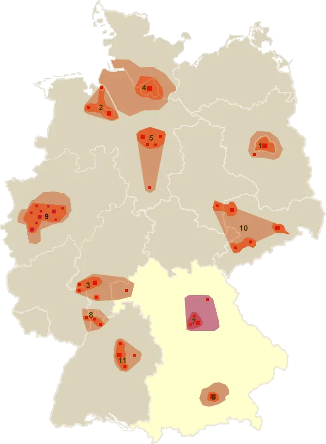 Filedeutschland Metropolregion 7png Wikimedia Commons German Green Party Map 7 Days To Die Png