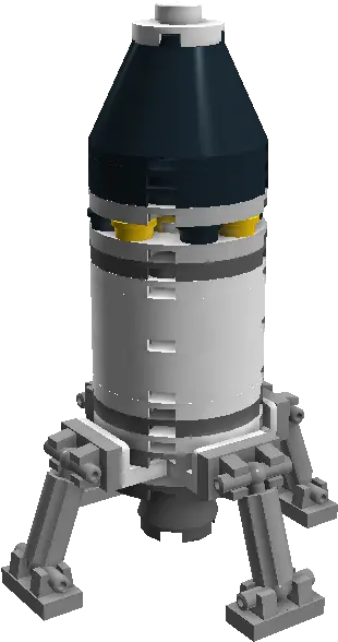 Download Kerbal Space Program Missile Png Image With No Lego Space Rocketship Missile Transparent Background