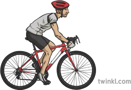 Cyclist Illustration Twinkl Trek X Caliber 7 2021 Png Cyclist Png