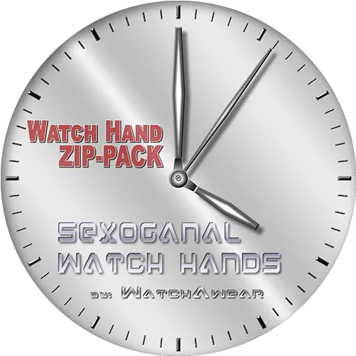 Watchawear Watch Hand Zip Packs Watchawear Smartwatch Wall Clock Png Watch Hand Png